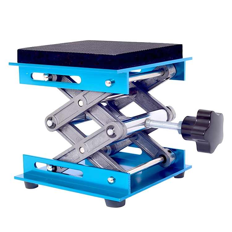 Anodized Aluminum Garbage Disposal Lift Jack with Shock-Absorbing Pad