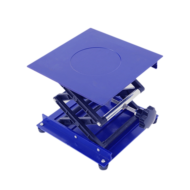 150x150mm / 200x200mm Plastic Steel Scissor Lab Jack Stand