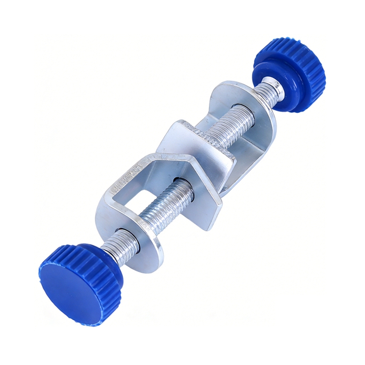 Plated Iron Orchid-Style Bosshead Clamp Holder