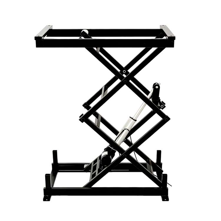 760x470mm Single Motor Double Scissors Lift Frame