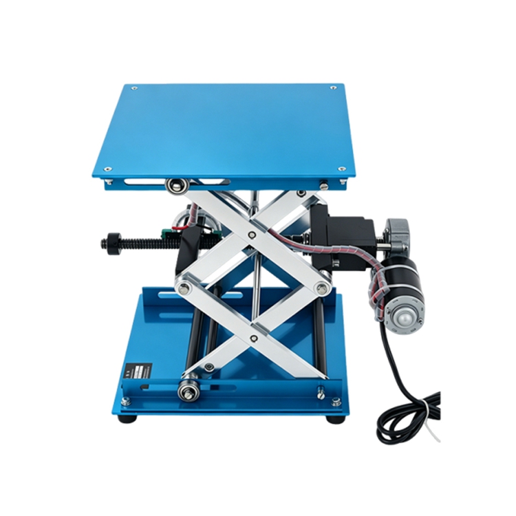 250mm Single Motor 2-Stage Anodized Aluminum Electric Lift Table