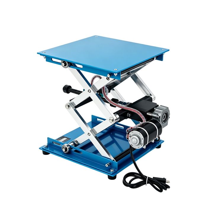 300x400mm Single Motor 2-Stage Anodized Aluminum Electric Lift Table